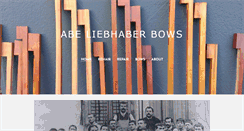 Desktop Screenshot of abeliebhaberbows.com